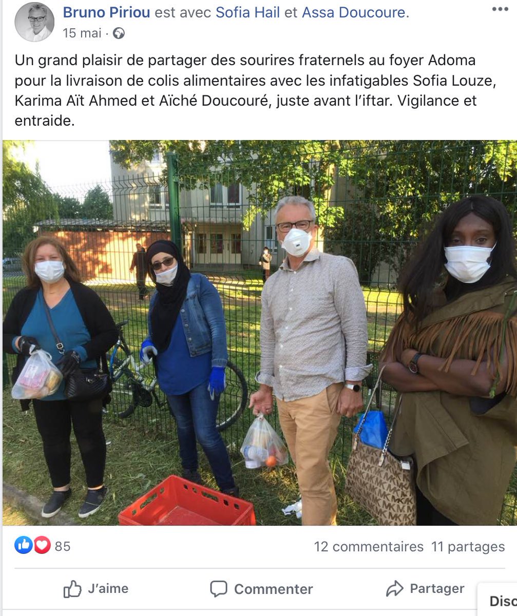 On notera également que, pendant la campagne des municipales,  #Piriou a posté des messages pour des fêtes religieuses, mais presque exclusivement musulmanes. Un élu ne devrait pas s’immiscer dans la vie religieuse, mais s’il le fait, il ne doit pas privilégier un culte.