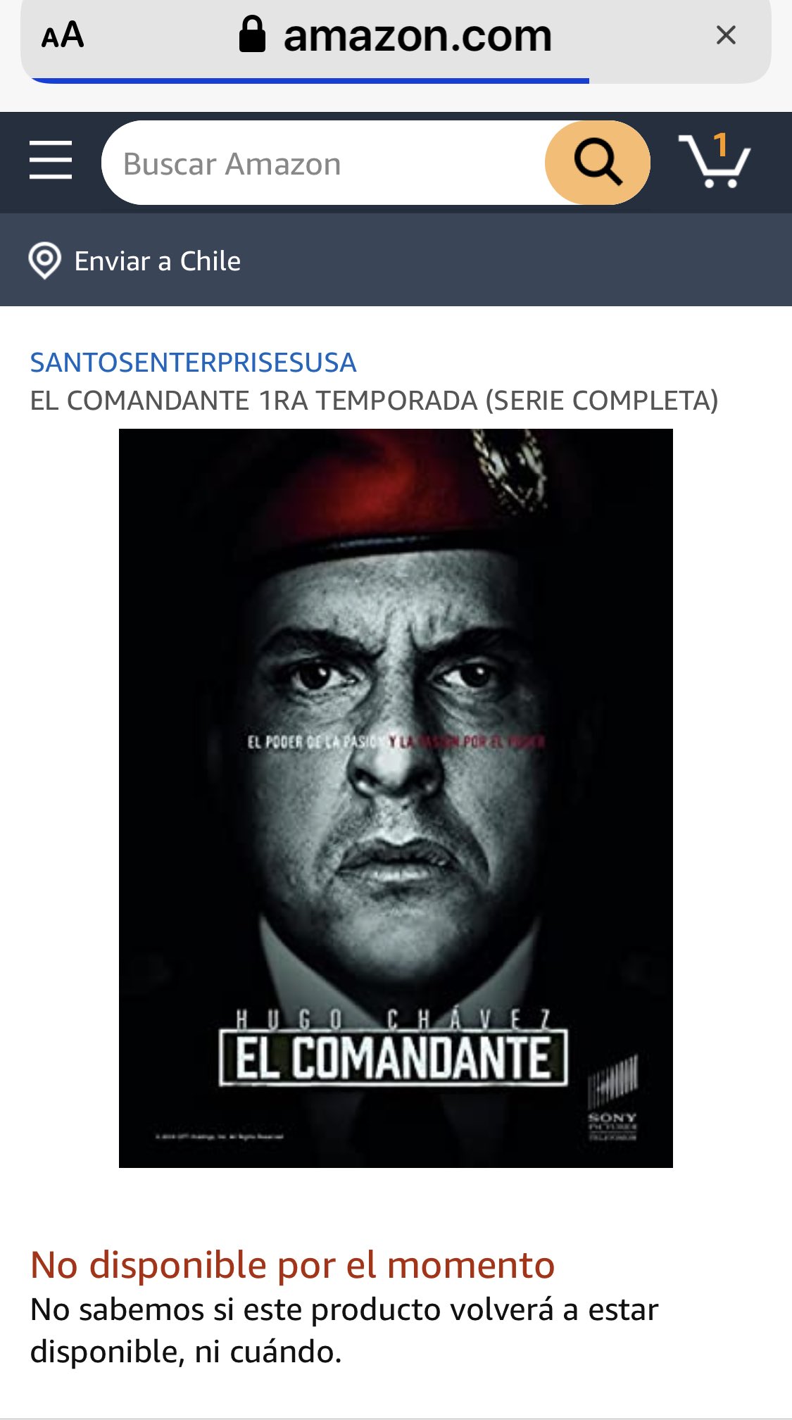 cartelera amazon prime españa
