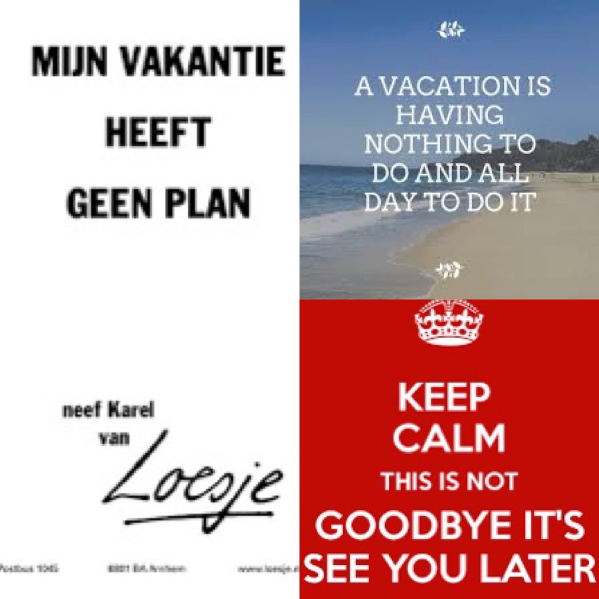 Na een hectische periode in de zorg is het nu tijd voor #vakantieineigenland Even #bijkomen en genieten van het #mooieweer🌞 Opladen om er straks weer met volle moed tegenaan te kunnen gaan. 🙋🏻‍♀️