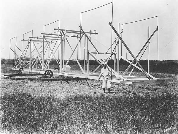2) This predates by nearly a decade what we often think of as the "invention" of radio astronomy - when Karl Jansky built an antenna at Bell Labs and wound up picking up radio emission from the center of the Milky Way in 1933.