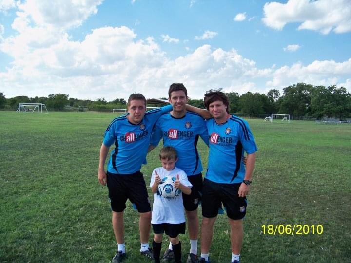 CalebYauger's tweet photo. My 1st soccer camp and now I’m having my last camp before college. Can’t believe it’s already over. It’s been fun. #DreamBig #GoalHunter #GoalFinder #NetHunter #NetFinder #SplitTheUprights #KickersNeedLove2 https://t.co/TPm352iJqp