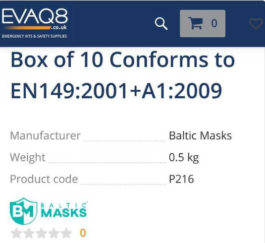 FFP2 masks – a box of ten weighs 0.5kg. IIR masks – a box of 50 weighs 0.5kg.So that’s a total weight of 50m/10x0.5kg (2.5m kg) plus 150m/50x0.5kg (1.5mkg) = 4m kg.A 747 takes about 105,000 kgs so that’s 38 747s at roughly $0.85m each or another £25m saved for Ayanda. /7