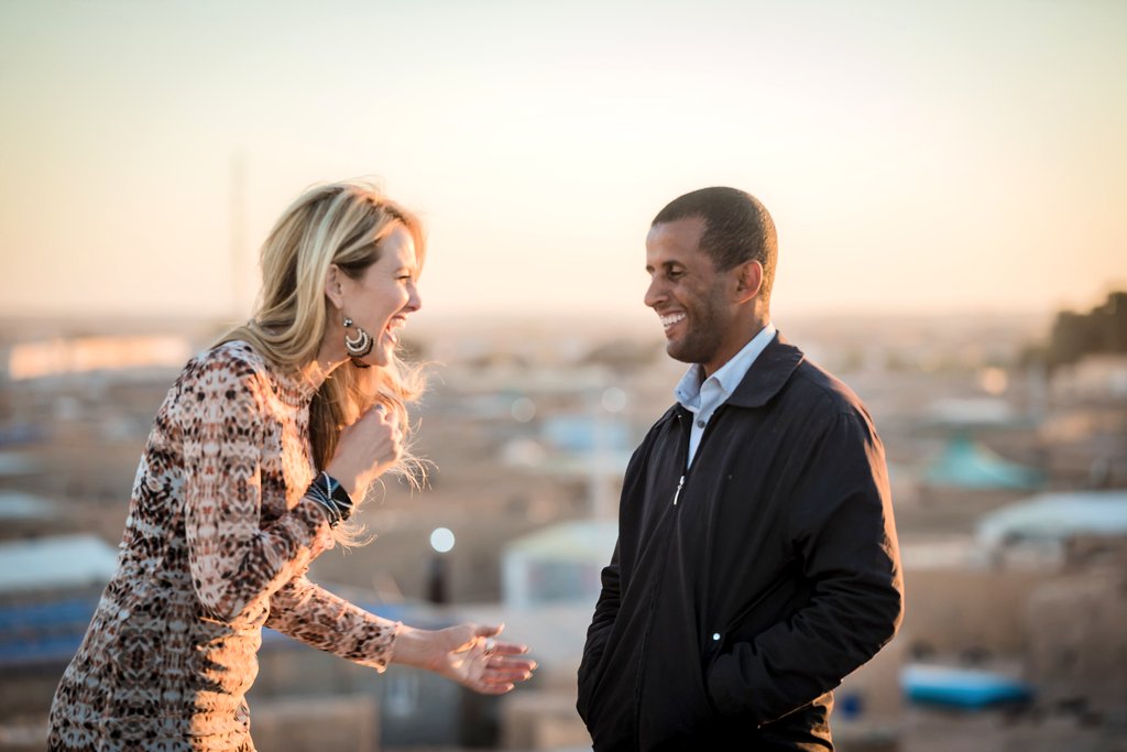 Some relationships and connections remain for always.... Gracias Hermano <a href="/BumedianLamin/">Bumedian Lamin</a> 
#campamentosderefugiado 
#StandInTheSand #Smara #RefugeeCamps #iWillTellYourStory #FreeWesternSahara #Refugees