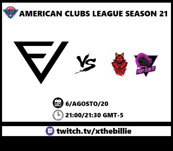 FifaVets's tweet photo. ¡Hoy es día de juego!

Por la noche nos enfrantamos a Devils &amp; Fight Club en las Jornadas 11 y 12 de @AclChampionship https://t.co/FzxCyS7KTF