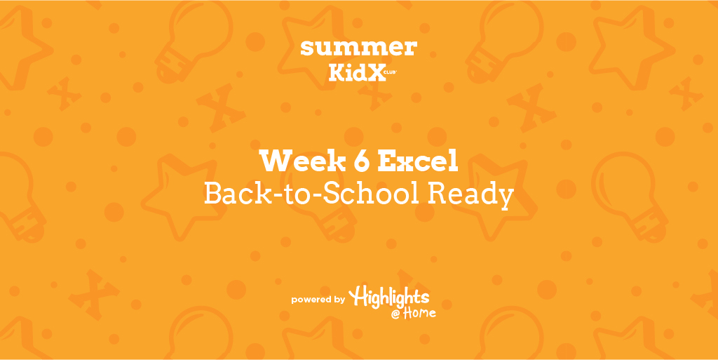 ShopAnderson's tweet photo. Let KidX Club® help you prepare for the first day back to class with homemade supply caddies and bookends and plenty of matching, solving and thinking games. Visit https://t.co/Px7WLDF2Vh to access activities from @highlights https://t.co/iOGLsK2xfA