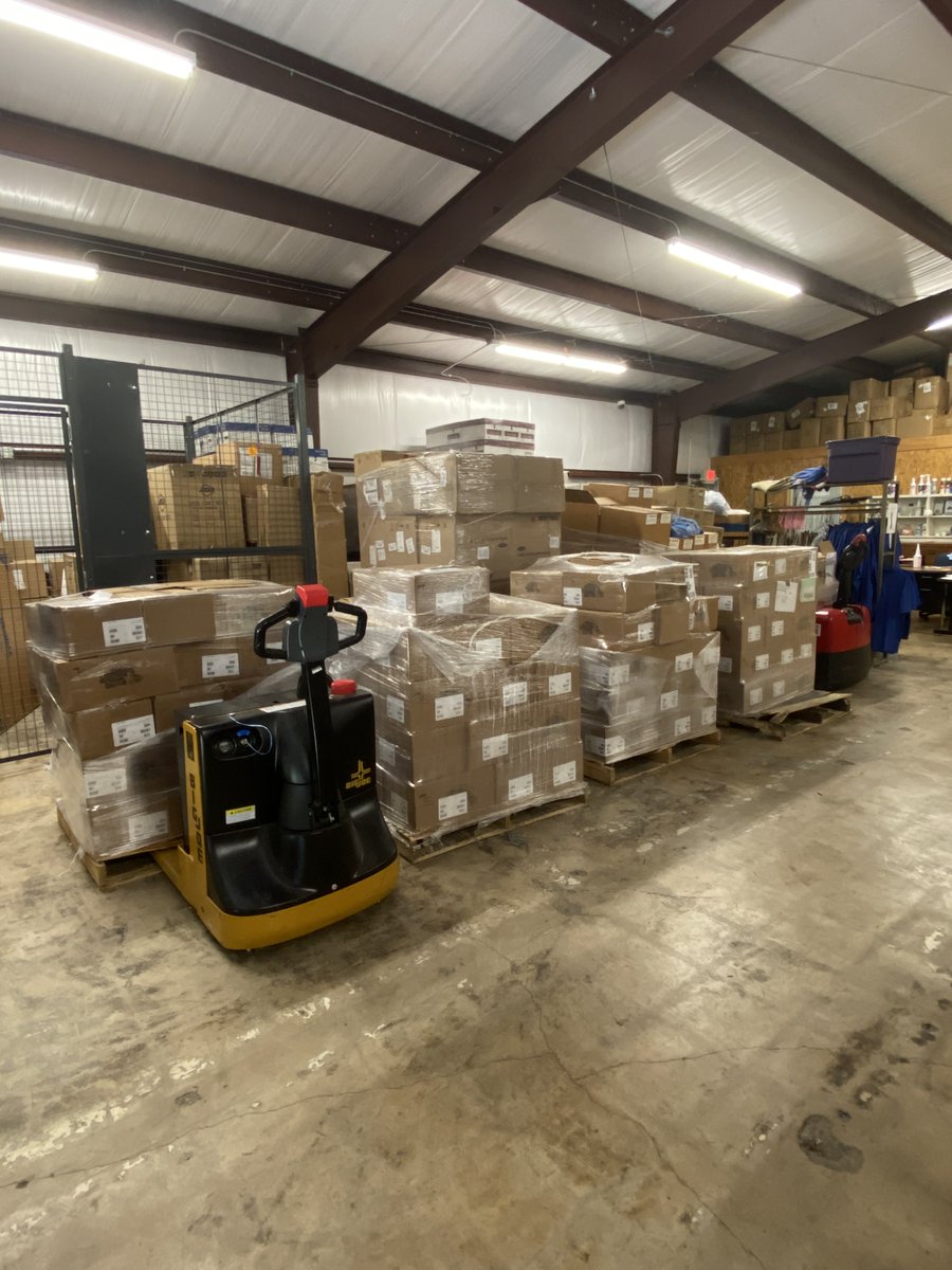 CorsicanaISD's tweet photo. The first round of PPE and supplies is here! Looking forward to having CISD Tigers safely back in school on September 8.
#CorsicanaISD #PPE #Safety #TCCNextLevel https://t.co/nj0is4blcy