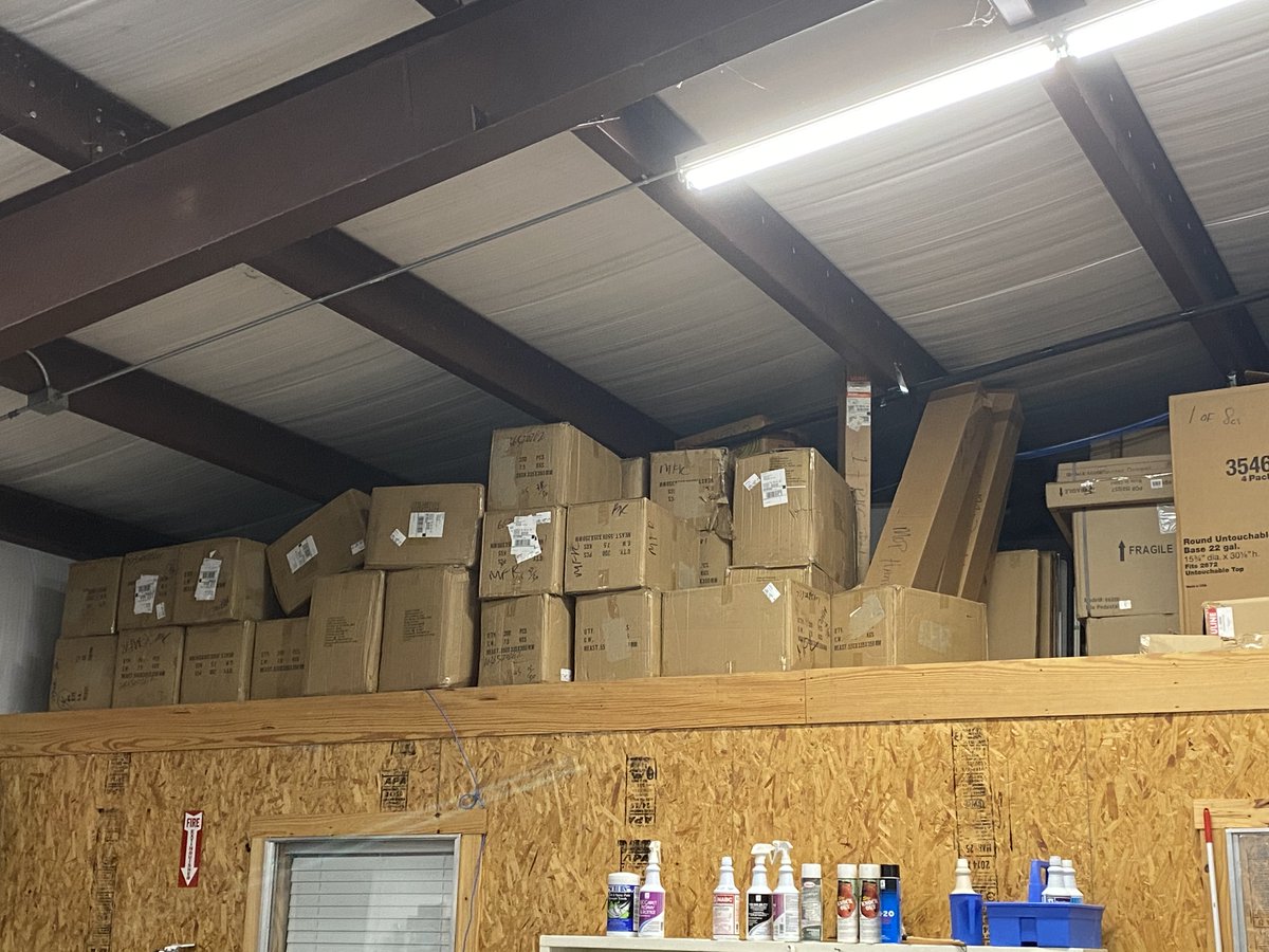 CorsicanaISD's tweet photo. The first round of PPE and supplies is here! Looking forward to having CISD Tigers safely back in school on September 8.
#CorsicanaISD #PPE #Safety #TCCNextLevel https://t.co/nj0is4blcy