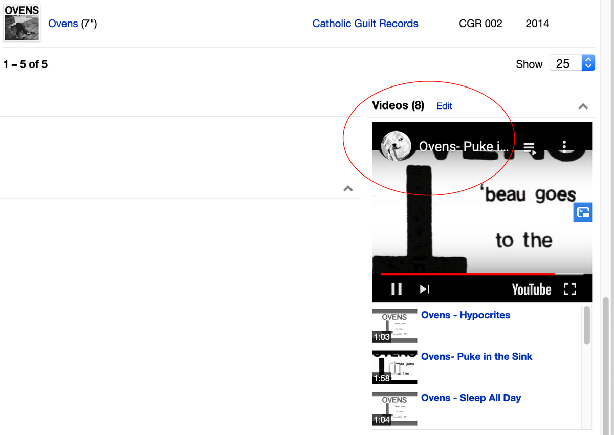 We found a user on  http://Last.fm&nbsp; with a user name of "wotcha," same as the YouTube URL, as well as a deleted  http://discogs.com&nbsp; account named "wotcha." The only video on Olly/Slam DSA/wotcha's YouTube is linked to a discogs page for the same San Francisco indy band