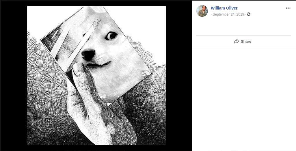 His commonly-used and current Twitter profile pic was also found on his FB page. For some reason he deleted his FB page a while back, but we got the screenshots.