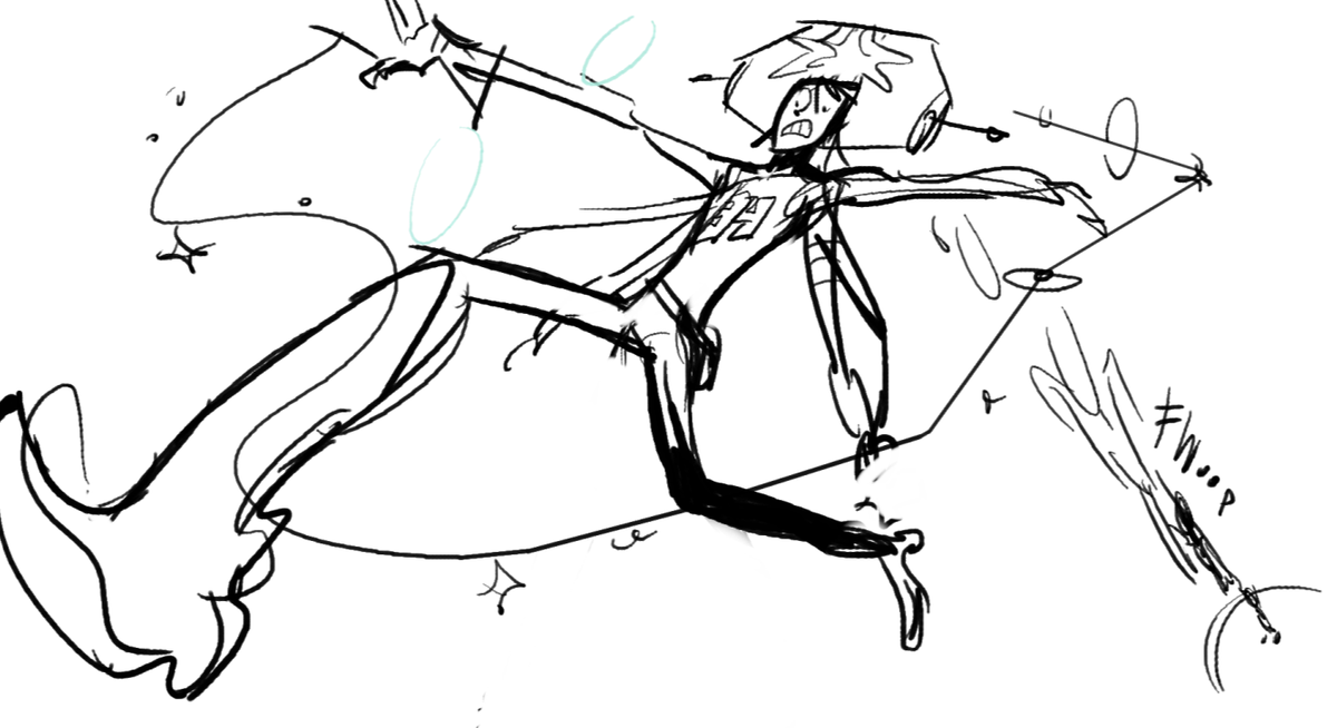I WISH my initial sketches weren't as sloppy as they are, but they are what they are 