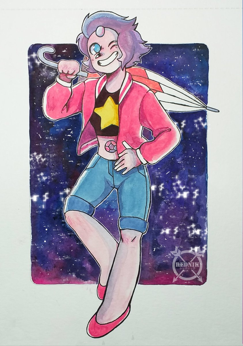 RednikD's tweet photo. El besto husbandowaifu Rainbow 2.0
#stevenuniverse #myartwork #mystyle #stevenuniversefuture #pearl #steven #fusion #rainbowpearl #myart #rainbowquartz2point0 #rainbowquartz #watercor #watercolorpainting #draw #myart #fanart #traditionalart https://t.co/eyB05HyLNV