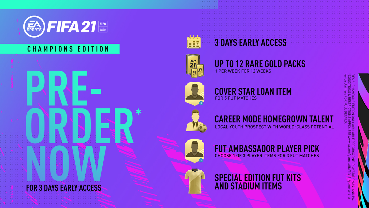 ChuBoi's tweet photo. #FIFA21 CHAMPIONS EDITION (or $80) GIVEAWAY! 🔥

Follow: 
@MaXe_VIP 
@ChuBoi 

❤️ &amp; 🔁 this tweet for a chance to win!

Winner picked Mon August 10th https://t.co/a7cklolZSX