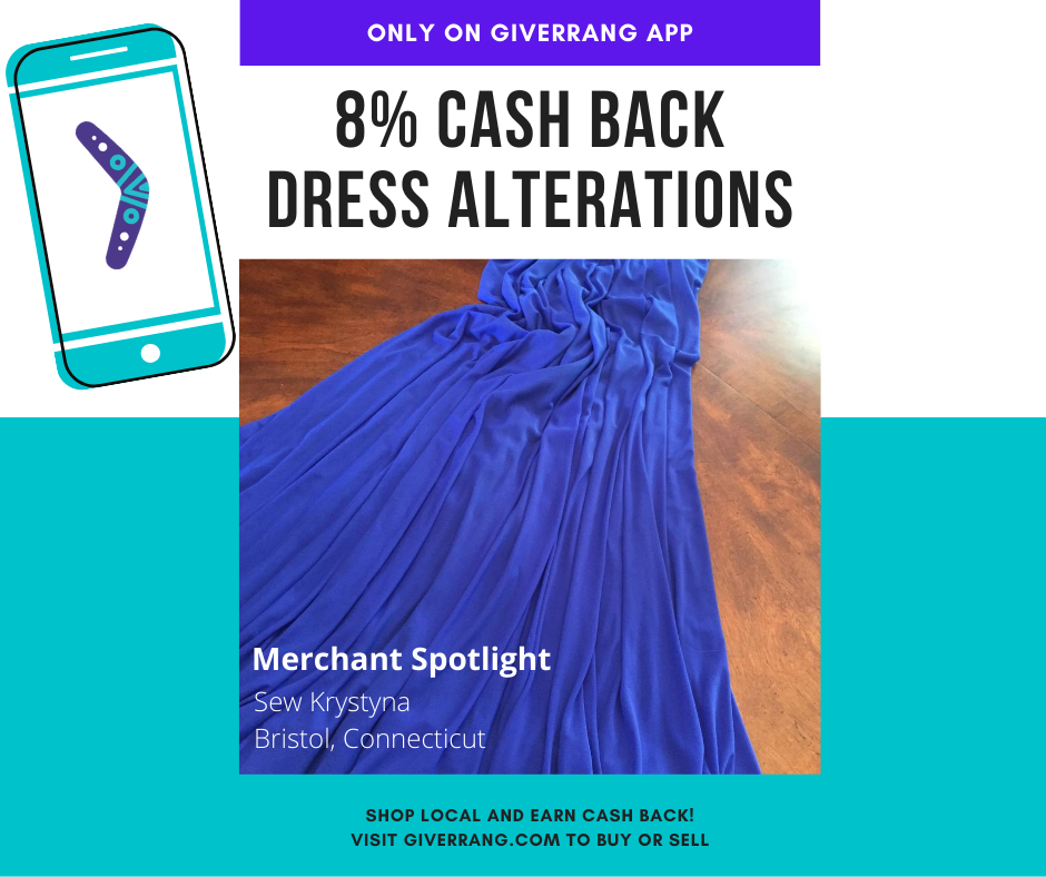 giverrang's tweet photo. ⭐️ Giverrang Merchant Spotlight ⭐️ 

SewKrystyna is a small business located in Bristol, Conn, specializing in sewing and alterations 🧵👗👖   

Krystyna can do it all, turning your frustrating garments into the perfect fit! https://t.co/E44Ibwm0Lk