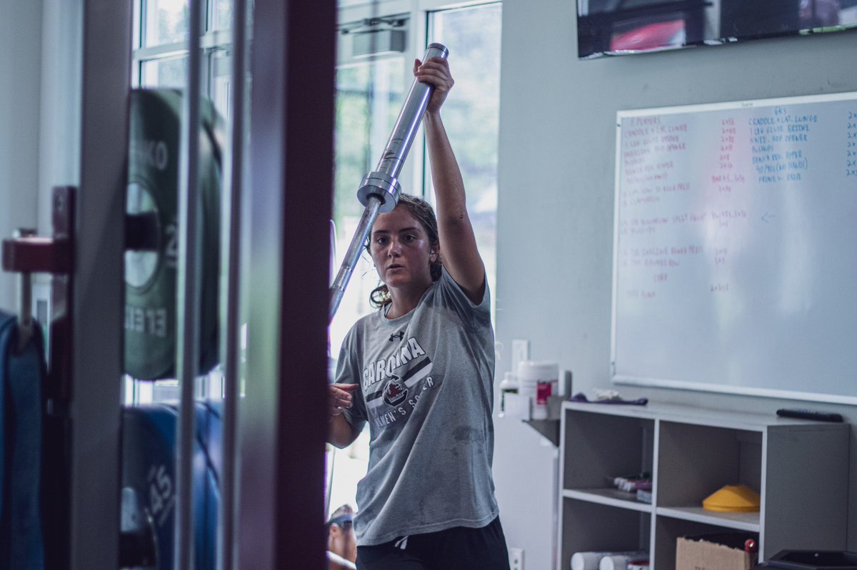 Gym buddies for life 💪

#Gamecocks | #NCAASoccer