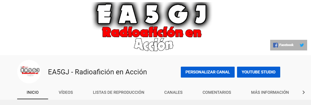 EA5GJ's tweet photo. Comenzamos nuevo proyecto personal: EA5GJ - Radioafición en Acción. VLog en #Youtube donde principalmente subiré contenido muy practico de operaciones en concursos, salidas en /P, DX, satélites, V-UHF, HF... etc. Empezamos: https://t.co/61g8ABjdnO y no olvides suscribirte! ;) https://t.co/2wguxdXskT
