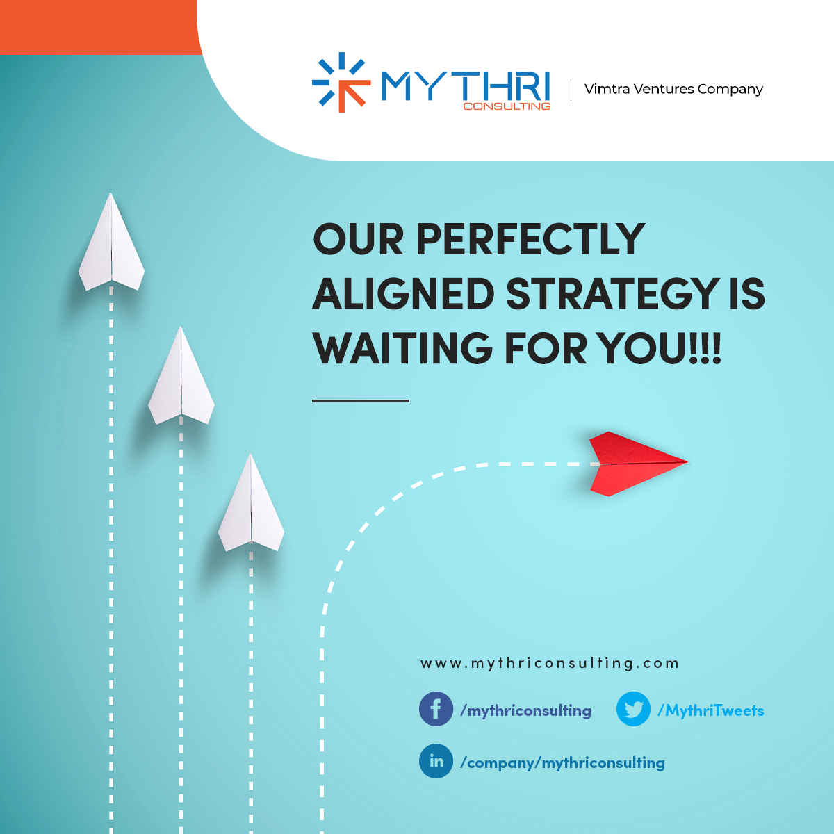 MythriTweets's tweet photo. A strategy is about making choices. We, Mythri Consulting, help you in making the perfect choice for your business. To avail of our services, schedule a consultation today. https://t.co/pJHAThVm6o

#Strategy #ITConsulting #ITStaffing #ITRecruitment #ITTraining #MythriConsulting https://t.co/miFewLmLDX