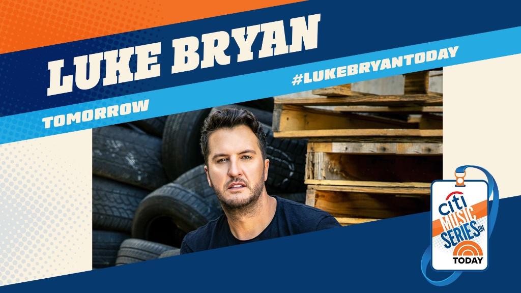 Citibank's tweet photo. Tomorrow on @TODAY…@LukeBryanOnline will be performing on the Citi Music Series! Be sure to tune in #LukeBryanTODAY https://t.co/2pucg3ZPQg
