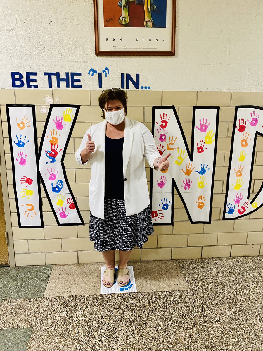 DeniseBall_EDU's tweet photo. I was the “I” in KIND at Our Lady of Hope/St. Luke this morning. What a POSITIVE team Sr. Irene has at this great school. They are getting ready to welcome back students and the team’s positive energy was a blessing to witness. @ArchbaltSchools @archbalt https://t.co/2BNPbPDWrx
