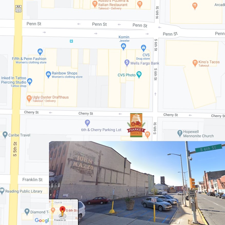 PennStMarket's tweet photo. NEW LOCATION ALERT! We are pleased to announce the Reading Parking Authority will host the #PennStMarket at the surface lot located in the 500 block of Cherry St. for the remainder of the season starting next week, 8/13 | 10 AM to 2 PM.
https://t.co/RlXfWbwvaE https://t.co/OY9jMEZ43H