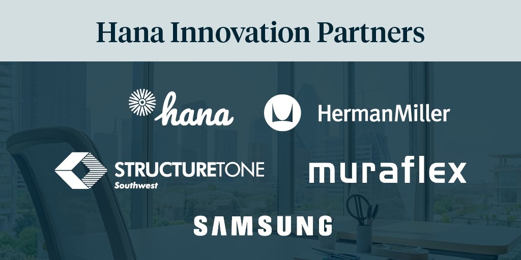 HanaSpaces's tweet photo. We are thrilled to introduce the Hana Innovation Partners. To kick off the program, we are constructing &amp; designing “The Ultimate Meeting Guide.” The Product Council includes 
@SamsungBizUSA, @HermanMiller, @StructureTone and #Muraflex. Learn more: https://t.co/r9623KiGgL https://t.co/5CoZrNBUn4