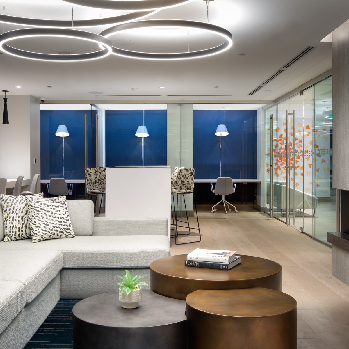 Our WFH spaces offer residents the structure and escape of the office  without the commute. Upgrade your home office - schedule a tour today: bit.ly/2N18g2E