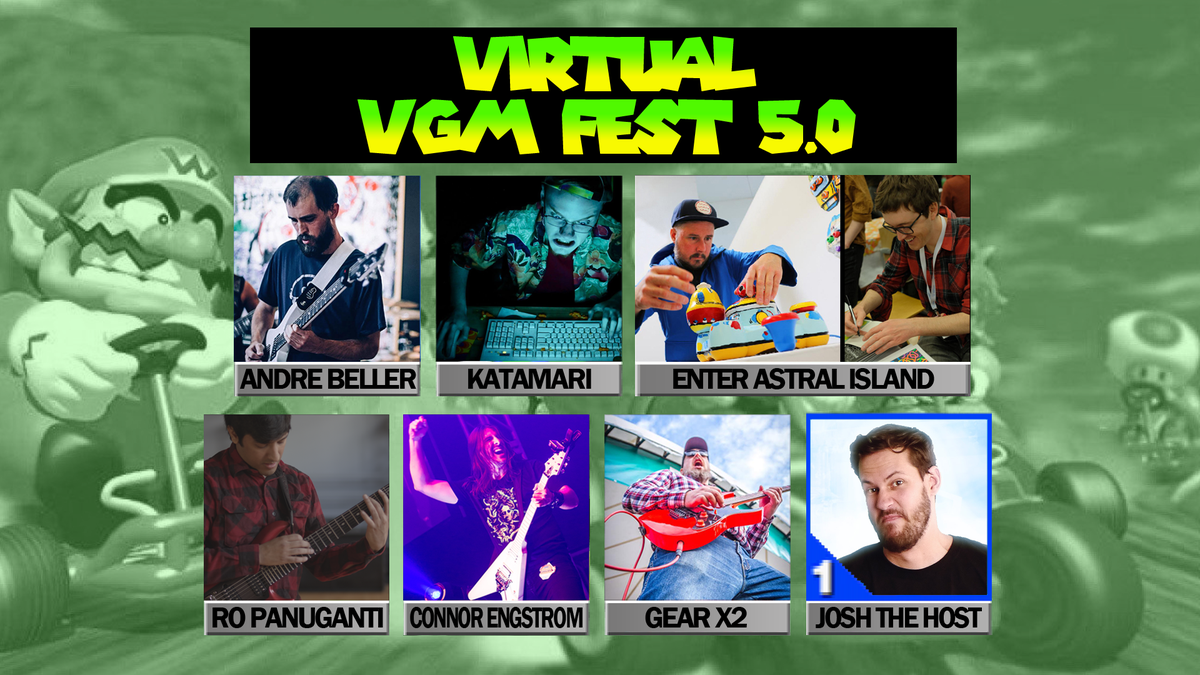akuparagames's tweet photo. With psychedelic art from @je55ejacobs and chiptune beats from @thesissahib, The Virtual VGM Fest 5.0 will have a little SPINCH to make it special!

Tune in on 8/8 @ 1:30PM PT/4:30 ET to see some of the best Video Game musicians across the globe!

https://t.co/Tyk5KOk4gD https://t.co/T7x8f6eTUE