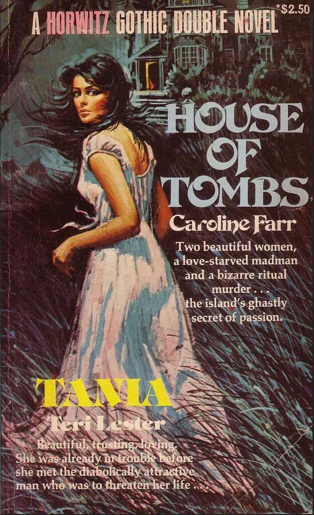 As gothic houses come in all shapes and sizes they may contain the following things which require fleeing:- Strangers (call a taxi)- Tombs (walk to nearest exit)- Hell (fleeing recommended)- Darkest Death (head start required)