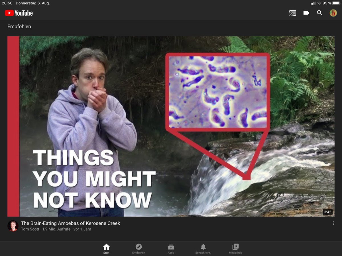 BerlinStold's tweet image. Seriously @youtube? That's how I'm supposed to scroll through my videos now? 🙄
PS: watch @tomscott. He's cool! 😂
#youtube #badprogramming #why