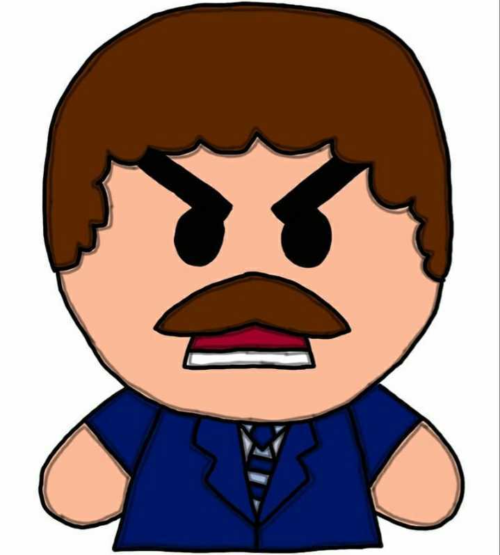 beattheboss4's tweet photo. Cool fanart by https://t.co/zy2kQbcOxF! 🎨
What's Joe yelling right now? 😡

#beattheboss #btb4 #stressrelief  #mobile #gaming https://t.co/W0dlRD9IQE