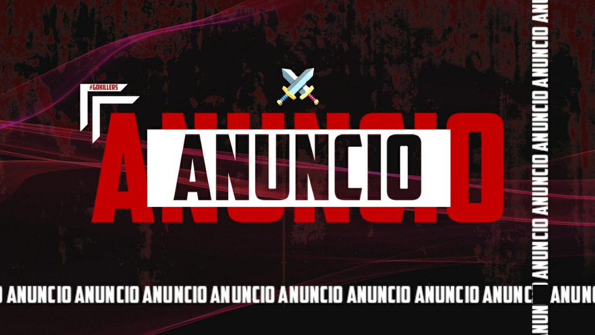 #ANUNCIO

⚡Torneo Killers⚡

Estaremos haciendo un torneo por un pass royale proximamente.

🗣Requisitos: 

-Llegar a 50 rt.
-Legar a 50 like.
-seguirnos en nuestras redes.

#GoKillers🖤❤⚡