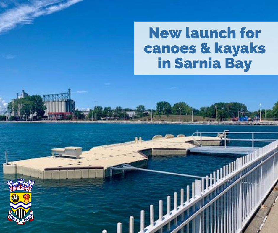 Sarnia_Ontario's tweet image. We are so excited! 🛶
Sarnia is now home to an accessible canoe and kayak launch.

Installation in Sarnia Bay is complete!

Learn more: sarnia.ca/canoe-and-kaya…