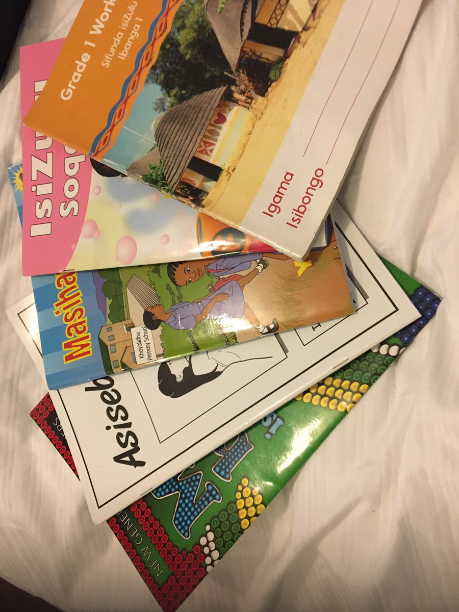 LanguageSp's tweet photo. My bedtime reads. 
I am in grade 1 again. 
We need to get this right and offer the best to the future generation. 

N O W  I N  S C H O O L S 🙌🏾

#splanguageacademy
#FAL
#CAPS
#IEB
#isiZulu
@LanguageSp https://t.co/DgEtANaLBt