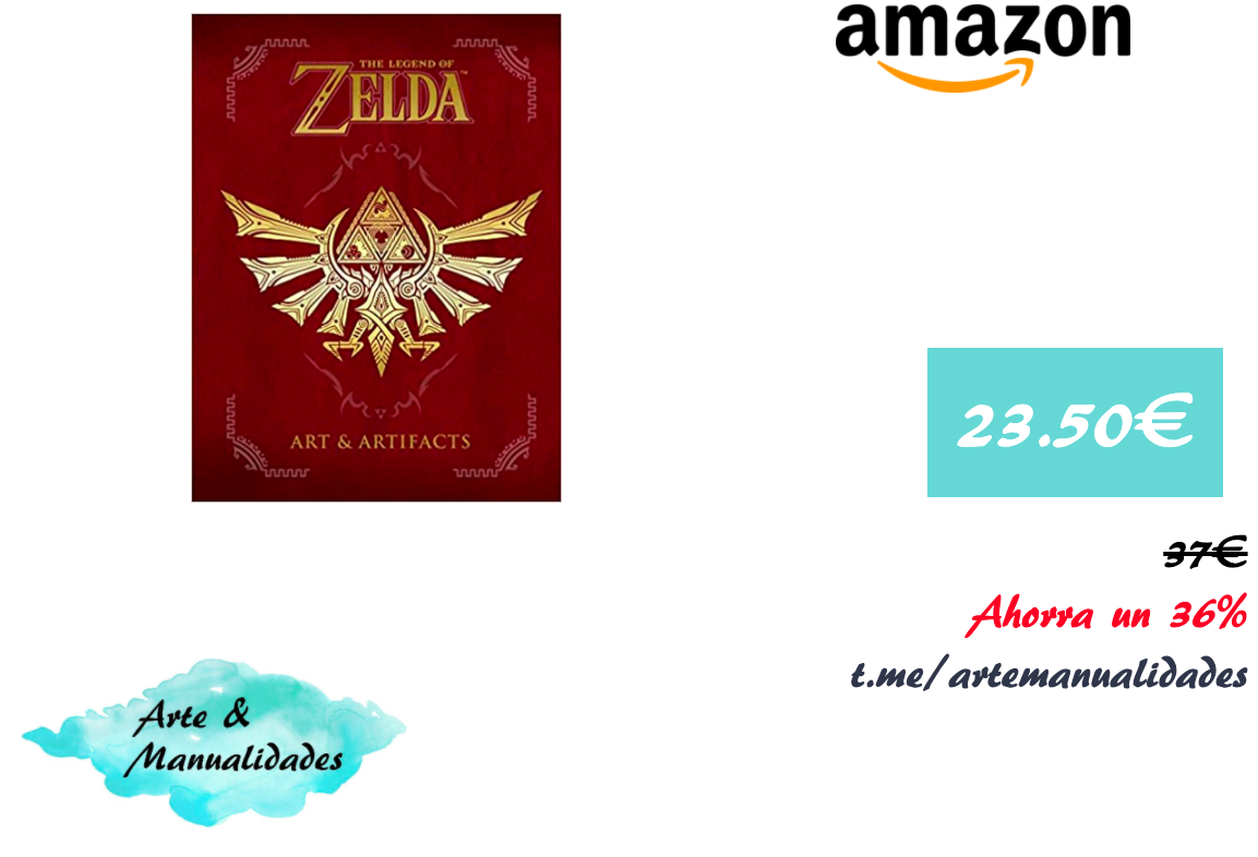 ♦️OFERTAZA ❗️#Amazon 

✨ Artbook en tapa dura de The Legend of Zelda: Art and Artifacts a un precio único de 23,50€ !! (PVP: 37,00€)

⚡️Ahorra un 36%!! ⚡️

⭐️Enlace: amzn.to/2DhzlN3