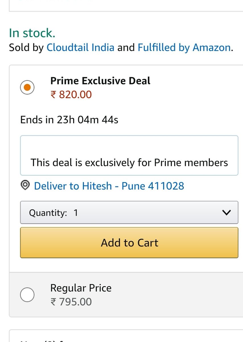 hits1208's tweet photo. Well played @amazonIN 🤣🤣 https://t.co/KkYYKZHHm4
