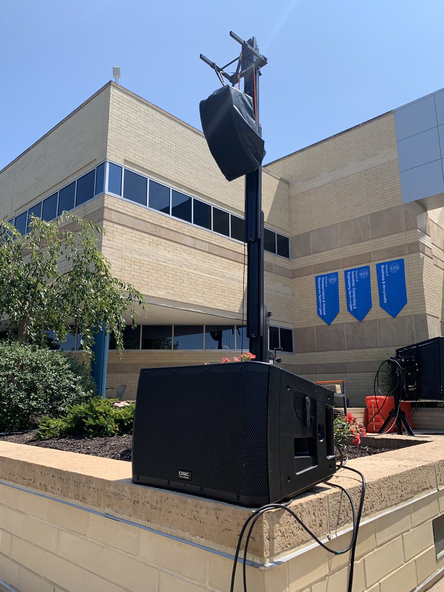 JPLilleyAV's tweet image. Our live event teams are busy this week preparing for two outdoor events. This is the first one which will kick off tomorrow. Fifteen commencement ceremonies over the next three days. 

#covid19solutions #knowitworks #dolivebetter #outdooreventsolutions #outdoorLEDvideowall