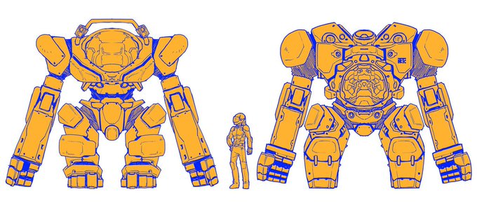 作業メカ #メカ #オリジナル https://t.co/ShuPBgzWDt 