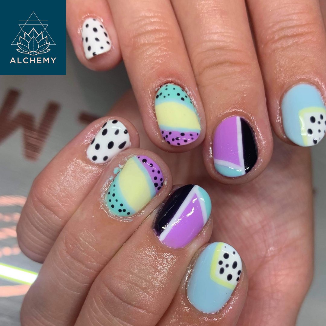 The_Alchemy_'s tweet photo. Busy few days getting creative with our nail customers 💅🏻

Any design or look to suit your mood we can create from summery of classic glam just let us know ❤️😍

To treat yourself to some fabulous click here https://t.co/dYpixkBvdt #naildesigns https://t.co/2tCVDPpudT