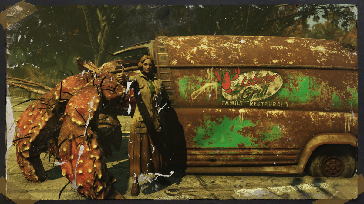 playcator's tweet photo. Something something #vancrab #Fallout76 (Best moment so far) https://t.co/TCdWx3KH1C