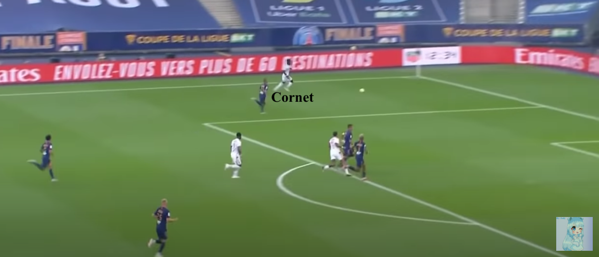 - with Lyon now playing wing-backs & in particular Maxwel Cornet pushing into very advanced left wing positions, striker Moussa Dembele could pose a significant threat from crosses