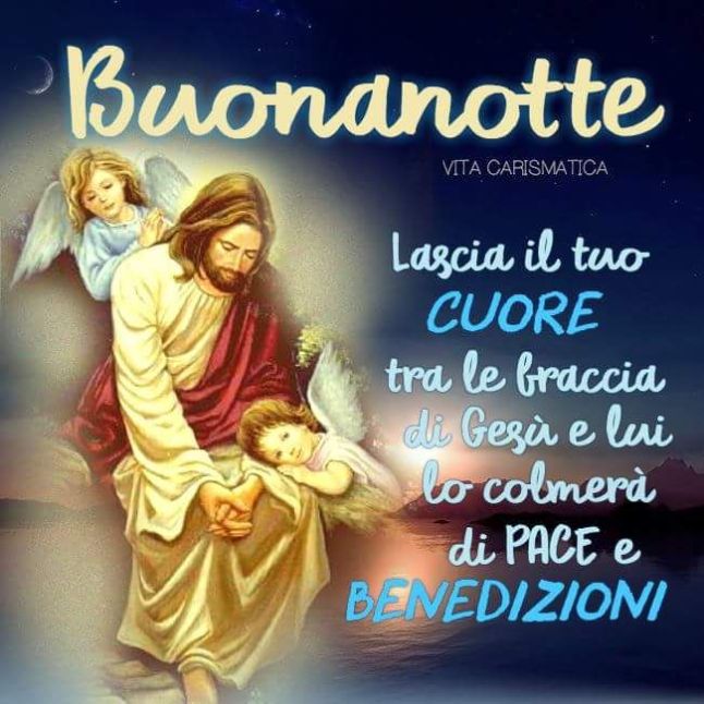 Emmanuel Pisani Twitter Buonanotte Gesu Vi Benedica