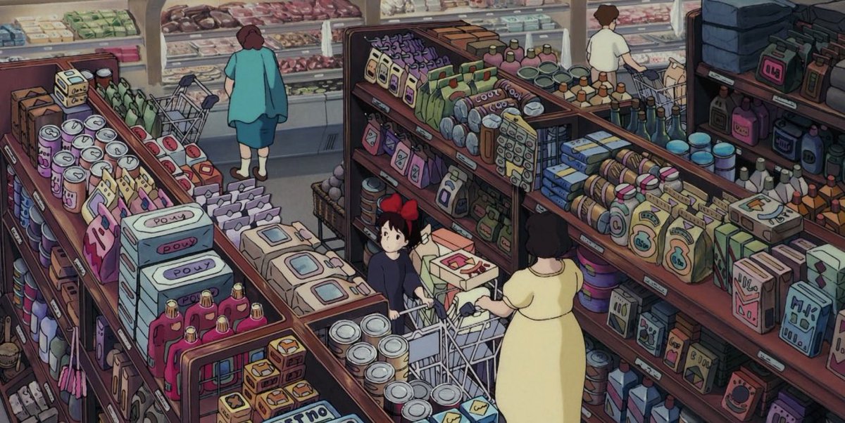Kiki’s Delivery Service (1989) dir. Hayao Miyazaki