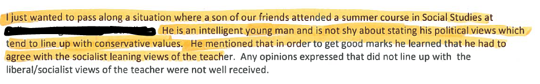 NEW (thread) today, the Minister of Education  @AdrianaLaGrange said the department is attempting to end bias in the social studies curriculum. I asked for an example of bias, and was sent these images.  #ableg