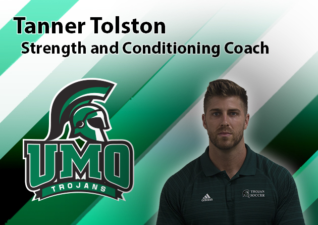 UMOAthletics's tweet photo. UMO Athletics welcomes Tanner Tolston as the new Strength and Conditioning Coach. #TrojanSports @UMOSportsMed 

🔗: https://t.co/CVtMxlTrGT https://t.co/dAnKRKCakM