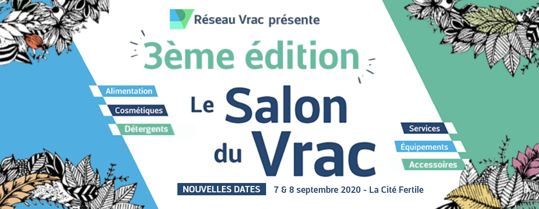 ReseauVrac's tweet photo. #SalonDuVrac | 

M-1 avant le Salon du Vrac ! 📆

Venez découvrir les dernières tendances du secteur vrac lors de la 3e édition de cet événement regroupant les professionnels du secteur.

Rendez-vous les 7 &amp; 8 septembre 2020. 

Pour prendre vos billets 👉https://t.co/Po0Y8vjqzi https://t.co/pnPtetRJmm