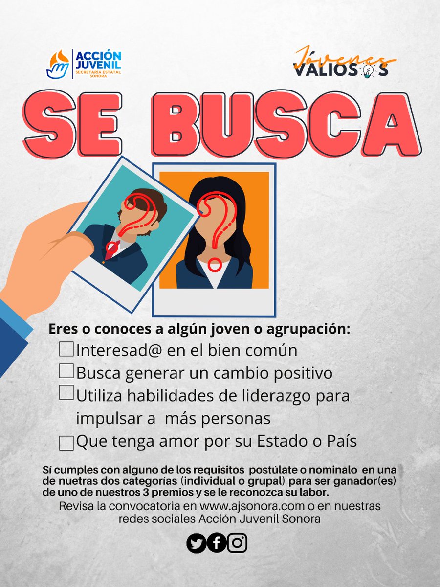 Acción Juvenil Sonora tweet media