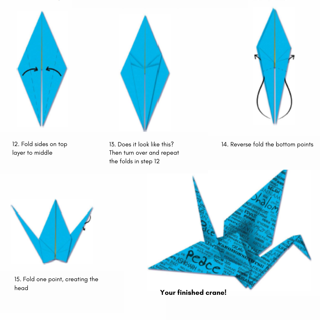 Folding Guides – Peace Crane Project