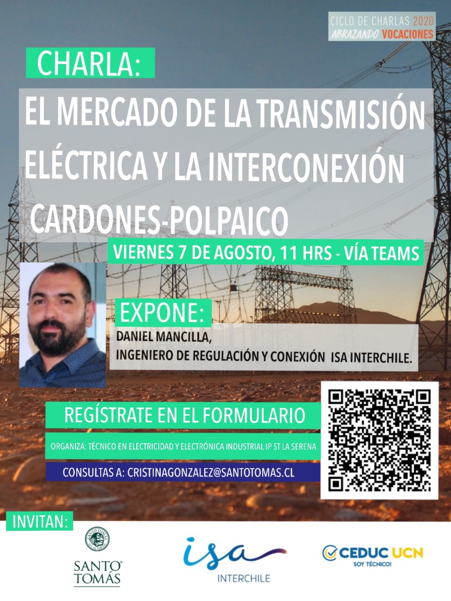 SantoTomasLS's tweet photo. Estimada comunidad, la carrera Técnico en Electricidad y Electrónica Industrial, nos hacen la siguiente invitación: https://t.co/ozdVqNovOR