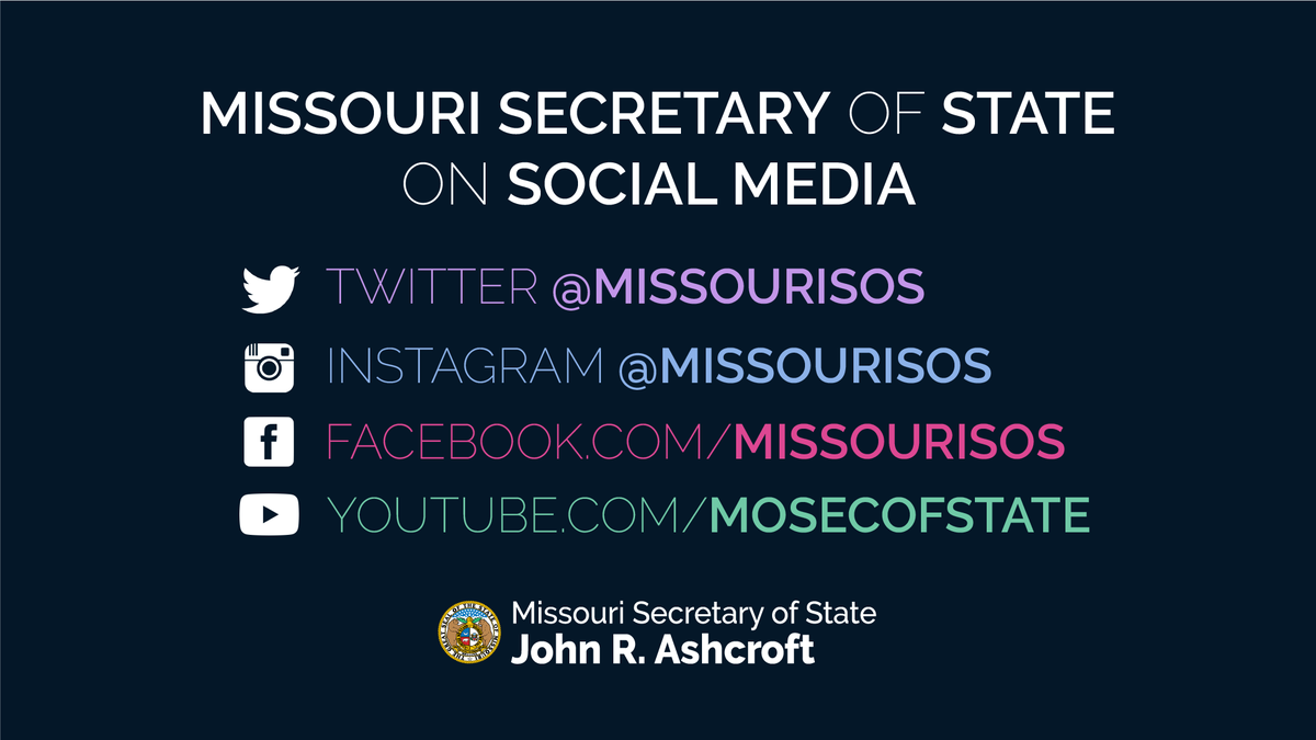 Stay up-to-date w/ news from our office! Here’s how to find us on all of our social media platforms. #TrustedInfo2020 #moleg