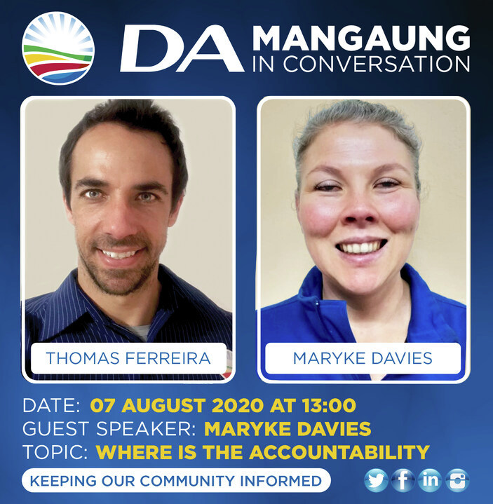 Tune in to Listen. This is a must.... <a href="/DAMangaung/">DA Mangaung</a> (DA Mangaung FACEBOOK page)