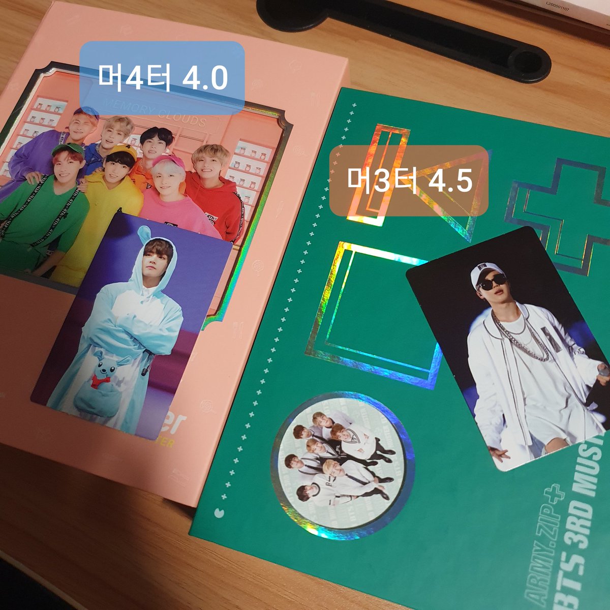 btsmdyangdoo's tweet photo. #머4터 #dvd 포카 #v #태형 4.0
#머3터 포카 #jm #지민 4.5
ㅡ
#wings #tour 포카 #jin #석진 4.0
ㅡ
2019 #season #greeting #베이비포카 #정국 #jk
ㅡ
#now3 포카 #sg #jh #윤기 #호석 4.5
#muster #muster3 #muster4 #양도 #포카 #dvd #공굿 https://t.co/2ee3pPA2Ix